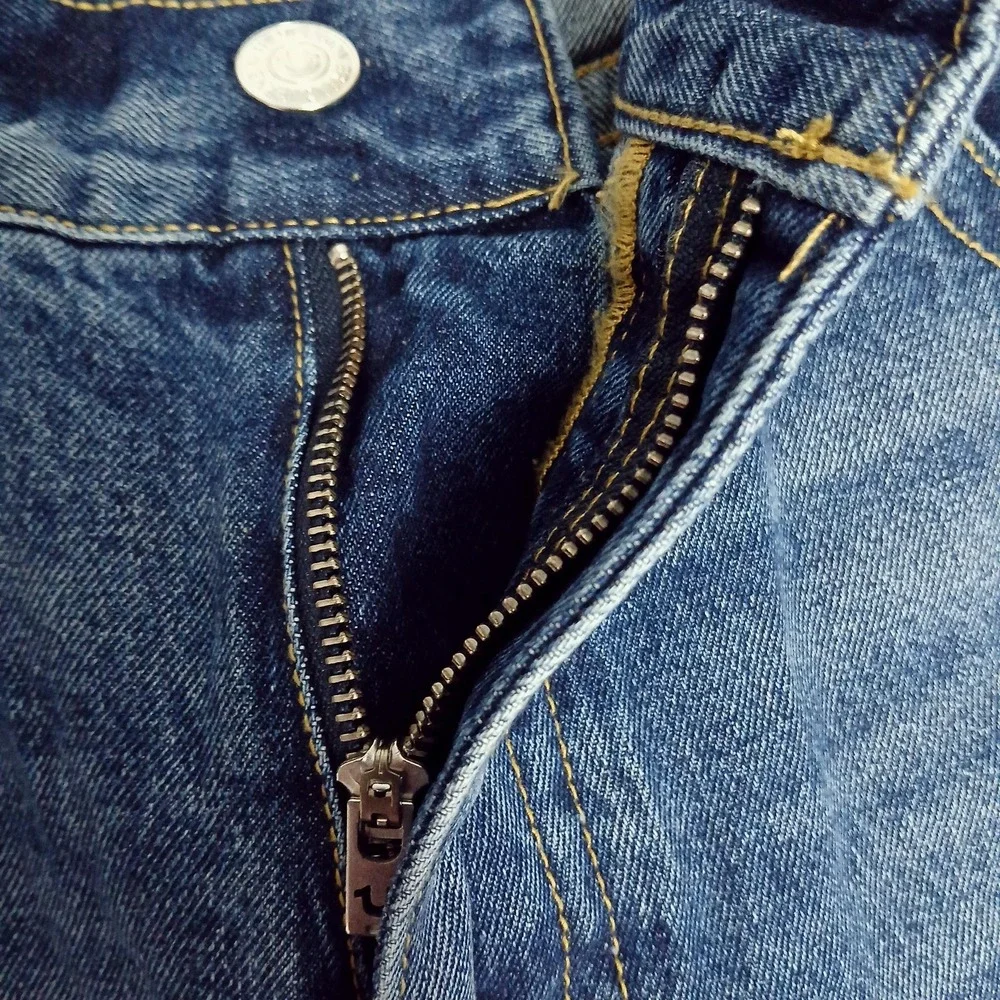 NWT True Religion Jeans Mens 42 Blue Lynx Medium Wash SN Flap Slim Flare Zip Fly
